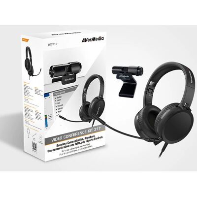 Sistema di videoconferenza AverMedia BO317 - Personale 2 MP Sistema di videoconferenza AverMedia BO317 - Personale 2 MP