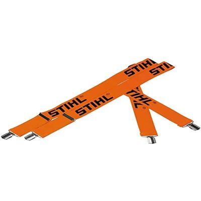 Suspensórios de trabalho Stihl - Ajustáveis 110cm - Clips de metal Suspensórios de trabalho Stihl - Ajustáveis 110cm - Clips de metal
