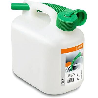 Bidão de gasolina Stihl 5L - Recipiente transparente Bidão de gasolina Stihl 5L - Recipiente transparente