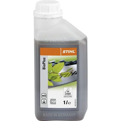 Óleo de corrente ecológico Stihl BioPlus 1L - Óleo para motosserra Óleo de corrente ecológico Stihl BioPlus 1L - Óleo para motosserra