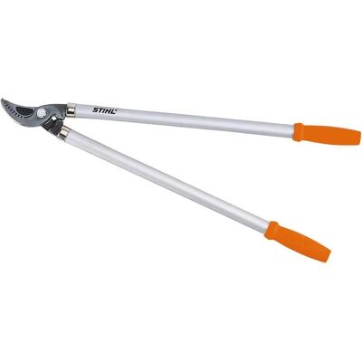 Ciseaux de taille STIHL - 75 cm - Lame forgée avec rainures à sève - Publicité Ciseaux de taille STIHL - 75 cm - Lame forgée avec rainures à sève - Publicité