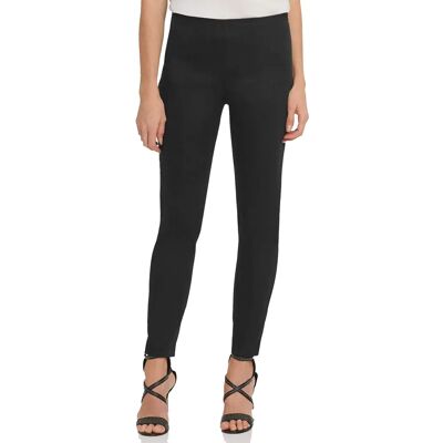 Leggings DKNY P0RK8CMD Czarny Dopasowany krój - Leggings Leggings DKNY P0RK8CMD Czarny Dopasowany krój - Leggings
