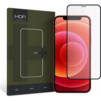 Hofi iPhone 12 Mini Displayschutz Case Friendly - Schwarz Hofi iPhone 12 Mini Displayschutz Case Friendly - Schwarz