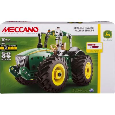 Kit de construction de tracteur John Deere 8R - Éducation STEM - Publicité Kit de construction de tracteur John Deere 8R - Éducation STEM - Publicité