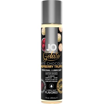 System JO Gelato Weiße Schokolade & Himbeer Trüffel Gleitmittel - Gleitmittel System JO Gelato Weiße Schokolade & Himbeer Trüffel Gleitmittel - Gleitmittel