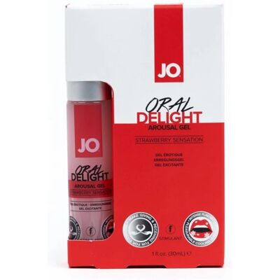 System Jo Oral Delight Arousal Gel Strawberry Sensation (30ml) System Jo Oral Delight Arousal Gel Strawberry Sensation (30ml)