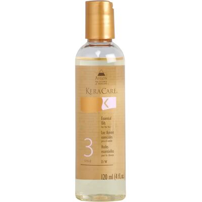 Huiles Essentielles KeraCare pour Cheveux - 120ml - Huile Hydratante Naturelle - Publicité Huiles Essentielles KeraCare pour Cheveux - 120ml - Huile Hydratante Naturelle - Publicité