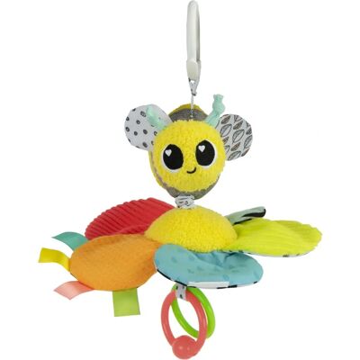 Lamaze Buzzy The Bee Clip and Go Baby Pram Toy - Baby Spielzeug Lamaze Buzzy The Bee Clip and Go Baby Pram Toy - Baby Spielzeug