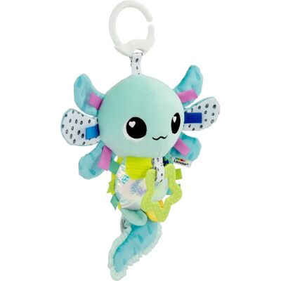 Lamaze Alise l'Axolotl - Jouet de poussette à clipser et emporter - Jouet sensoriel bébé Lamaze Alise l'Axolotl - Jouet de poussette à clipser et emporter - Jouet sensoriel bébé