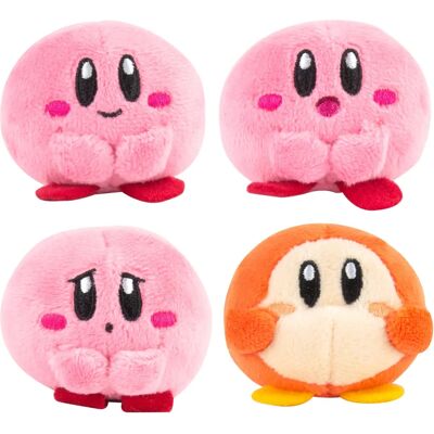Ensemble Mini Peluche Kirby Takara Tomy - Jouet en peluche - Publicité Ensemble Mini Peluche Kirby Takara Tomy - Jouet en peluche - Publicité