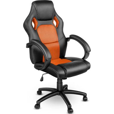 Chaise de bureau TRESKO - Version Racing, 14 couleurs - Réglable & SGS - Publicité Chaise de bureau TRESKO - Version Racing, 14 couleurs - Réglable & SGS - Publicité