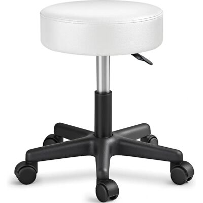 Taburete giratorio TRESKO - Altura ajustable, asiento acolchado Taburete giratorio TRESKO - Altura ajustable, asiento acolchado