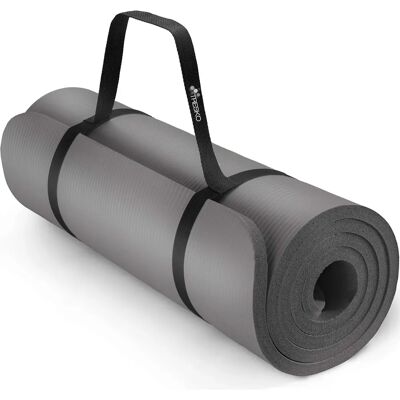 TRESKO Mata do jogi i fitness - Niet toksyczna, 185cm x 60cm, 6 kolorów - Izoluje zimno TRESKO Mata do jogi i fitness - Niet toksyczna, 185cm x 60cm, 6 kolorów - Izoluje zimno