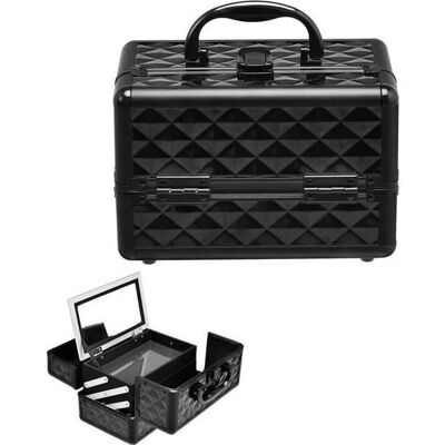 COSTWAY - 23 x 15 x 18 cm - miroir - Cosmetic bag - Publicité COSTWAY - 23 x 15 x 18 cm - miroir - Cosmetic bag - Publicité