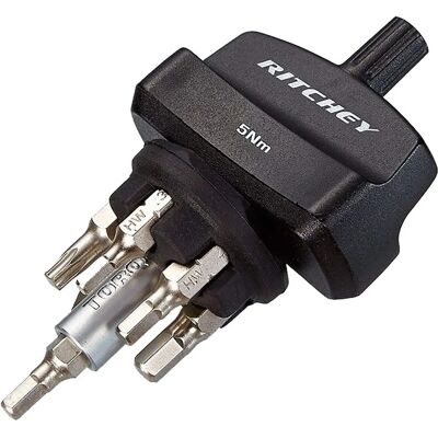 Chiave dinamometrica Ritchey - 5 Nm, Multi-bit, Attrezzo bici Chiave dinamometrica Ritchey - 5 Nm, Multi-bit, Attrezzo bici