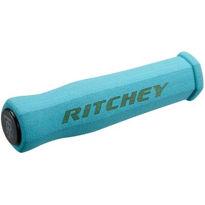 Ritchey WCS Truegrip Ergo skumhandtag - Blå - 130mm Ritchey WCS Truegrip Ergo skumhandtag - Blå - 130mm