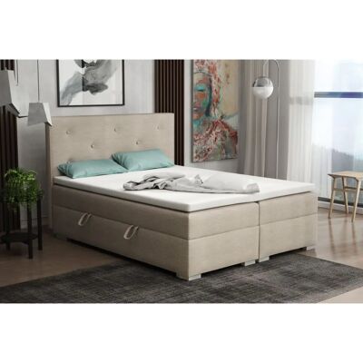 Fun Möbel - PADUA - 140x200 cm - Bettkästen - Boxspringbett Fun Möbel - PADUA - 140x200 cm - Bettkästen - Boxspringbett