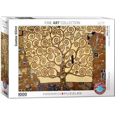 Eurographics Gustav Klimt Livets träd 1000-bitars pussel Eurographics Gustav Klimt Livets träd 1000-bitars pussel
