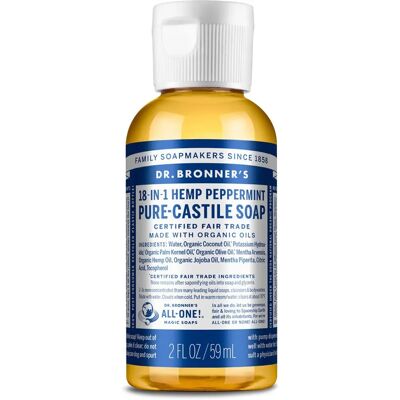 Savon Magique Bio Dr Bronner - Savon - Publicité Savon Magique Bio Dr Bronner - Savon - Publicité