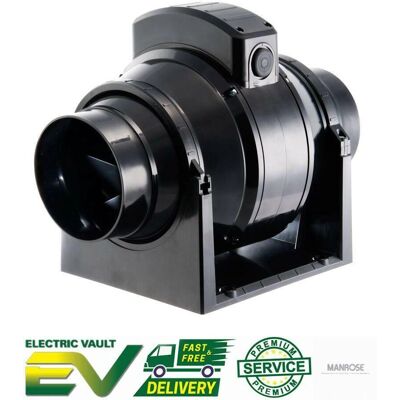 Manrose MF100T - Extractor Fan Timer - 100mm / 4 Inch Manrose MF100T - Extractor Fan Timer - 100mm / 4 Inch
