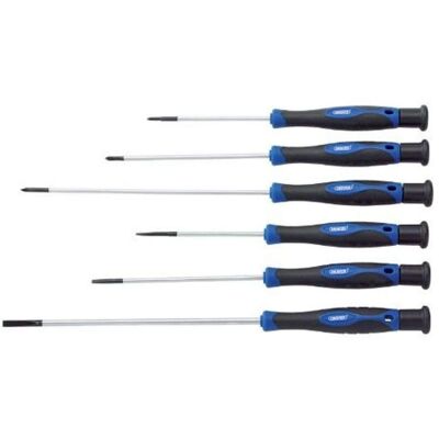 Draper PSS6XL Set di cacciaviti di precisione extra lunghi - Set di cacciaviti Draper PSS6XL Set di cacciaviti di precisione extra lunghi - Set di cacciaviti