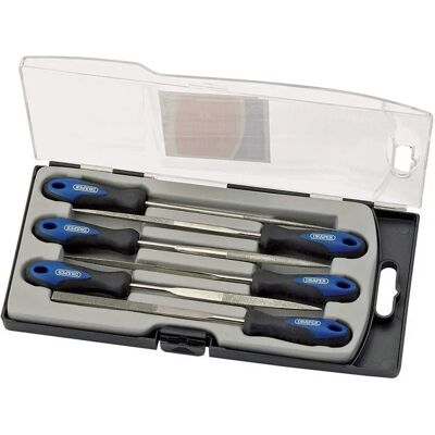 Draper 47817 Diamant Nadelfeil Set - Feilen, 150mm, 6 Stück Draper 47817 Diamant Nadelfeil Set - Feilen, 150mm, 6 Stück