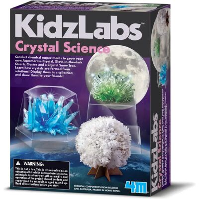 Gizmos Kidz Labs Kit Scienza Cristalli - Kit Scientifico Gizmos Kidz Labs Kit Scienza Cristalli - Kit Scientifico
