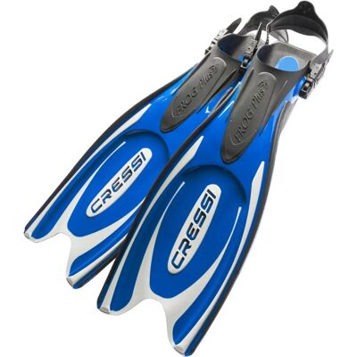 Cressi Frog Plus - Állítható búváruszony - Kék/Ezüst - L/XL - 45/47 Cressi Frog Plus - Állítható búváruszony - Kék/Ezüst - L/XL - 45/47