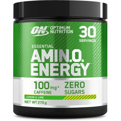 Optimum Nutrition Amino Energy Pre Workout Powder - Energy Drink - 270g Optimum Nutrition Amino Energy Pre Workout Powder - Energy Drink - 270g