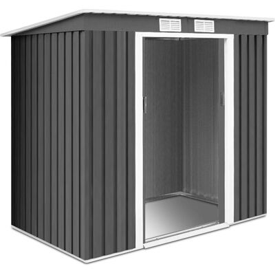 Costway - Garden Shed - 7ft x 4ft - Sliding Door - Storage Costway - Garden Shed - 7ft x 4ft - Sliding Door - Storage