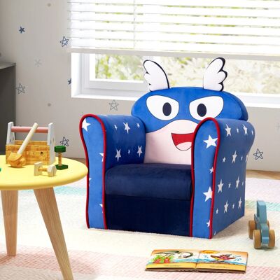 Costway - Kids Sofa - Armrest - Upholstered - Sofa Costway - Kids Sofa - Armrest - Upholstered - Sofa