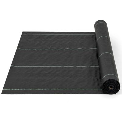 Casart - Weed Barrier 50M x 1M - PP Mat - Weed Barrier Fabric Casart - Weed Barrier 50M x 1M - PP Mat - Weed Barrier Fabric