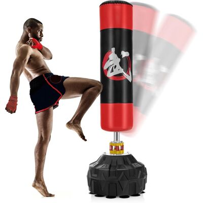Costway - Freestanding - Fillable - Suction - Punching Bag Costway - Freestanding - Fillable - Suction - Punching Bag