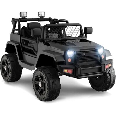 Costway - Truck - Black - 12V - Ride-On Car Costway - Truck - Black - 12V - Ride-On Car