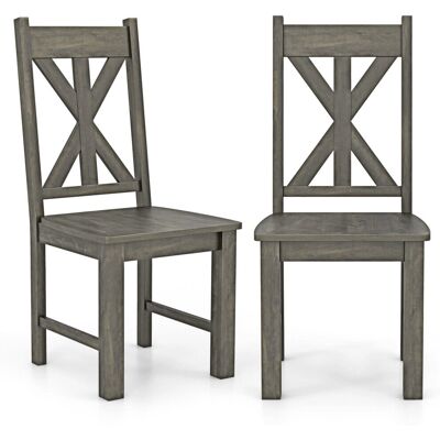 Casart - Wooden Dining Chairs - Rubber Wood - Dining Chairs Casart - Wooden Dining Chairs - Rubber Wood - Dining Chairs