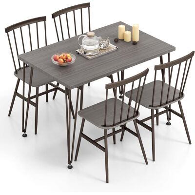 Casart - 5-Pcs Dining Table Set - Rectangular - Dining Set Casart - 5-Pcs Dining Table Set - Rectangular - Dining Set