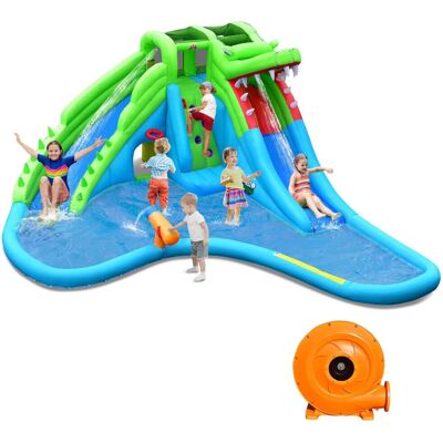 Casart - 7-In-1 Inflatable Water Slide - Inflatable Playset Casart - 7-In-1 Inflatable Water Slide - Inflatable Playset