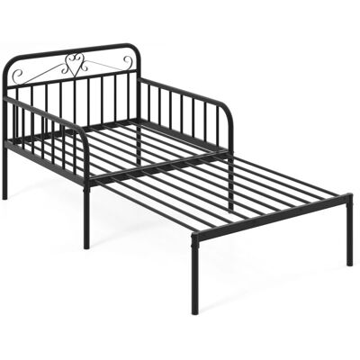 Casart - Metal Daybed - Black - Single - Daybed Casart - Metal Daybed - Black - Single - Daybed
