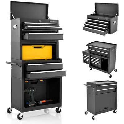 Casart - Rolling Tool Chest - Lockable - Tool Cabinet Casart - Rolling Tool Chest - Lockable - Tool Cabinet