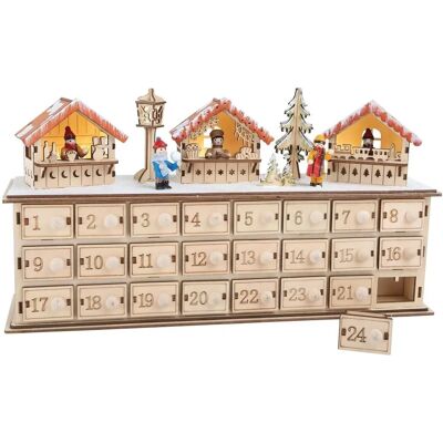 Small Foot Adventskalender - Holz, Braun - Adventskalender Small Foot Adventskalender - Holz, Braun - Adventskalender