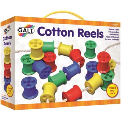 Galt Bobines de Coton Jouets Enfants Empilement Jeu Éducatif Ensemble De 20 - Jouets Galt Bobines de Coton Jouets Enfants Empilement Jeu Éducatif Ensemble De 20 - Jouets