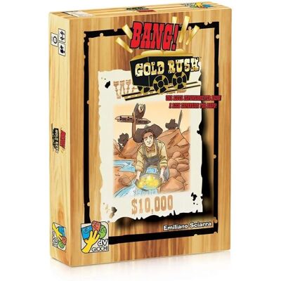 DV GIOCHI - Bang The Gold Rush - Gra karciana DV GIOCHI - Bang The Gold Rush - Gra karciana