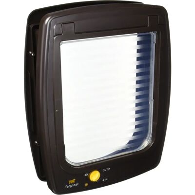 Ferplast Cat and Dog Flap Swing 11 - Cat and Dog Flap - Brown Ferplast Cat and Dog Flap Swing 11 - Cat and Dog Flap - Brown