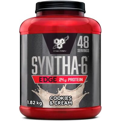 BSN Syntha 6 Edge Ultra Premium para o Crescimento Muscular - Proteína de Soro - 1,78kg Branco BSN Syntha 6 Edge Ultra Premium para o Crescimento Muscular - Proteína de Soro - 1,78kg Branco