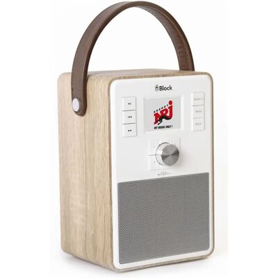 Block eMotion Tragbares Smart Radio Walnuss - DAB+ Internet Bluetooth Block eMotion Tragbares Smart Radio Walnuss - DAB+ Internet Bluetooth