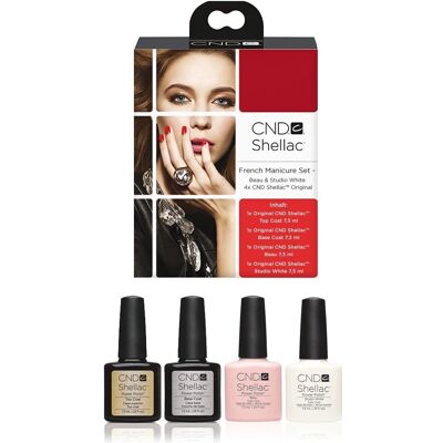 CND - SHELLAC Top/Base - Rose clair - Nail polish - Publicité CND - SHELLAC Top/Base - Rose clair - Nail polish - Publicité