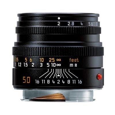 Leica Summicron-M 50mm f/2 Nero - Obiettivo fotocamera Leica Summicron-M 50mm f/2 Nero - Obiettivo fotocamera