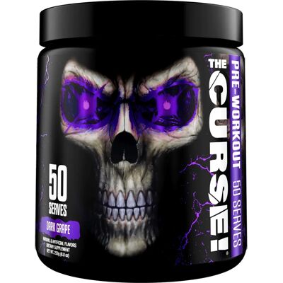 JNX Sports The Curse Dark Grape Pre-Workout - 250g JNX Sports The Curse Dark Grape Pre-Workout - 250g