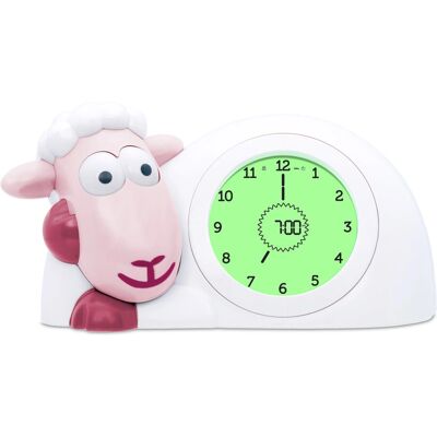 Réveil d'Apprentissage du Sommeil ZAZU Samoa - Rose - Alarme et Veilleuse Réveil d'Apprentissage du Sommeil ZAZU Samoa - Rose - Alarme et Veilleuse