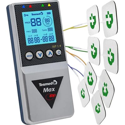 Electrostimulado Tesmed Max 830 - Programas para fitness y estética Electrostimulado Tesmed Max 830 - Programas para fitness y estética